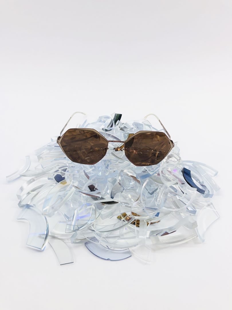 occhiali da solemetallo